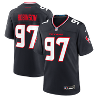 Houston Texans Dominique Robinson Navy Team Game Jersey