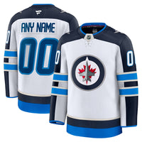Winnipeg Jets White Away Premium Custom Jersey