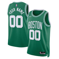 Boston Celtics Icon Edition Swingman Jersey - Kelly Green - Custom