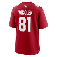 Arizona Cardinals Travis Vokolek Cardinal Team Game Jersey