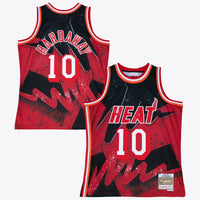 Miami Heat Tim Hardaway 1996 Hyper Hoops Swingman Jersey - Scarlet