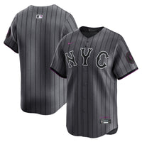 New York Mets Graphite 2024 City Connect Limited Jersey