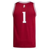 #1 Crimson Indiana Hoosiers Replica Swingman Jersey