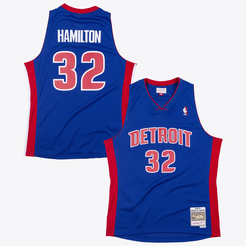 Detroit Pistons Richard Hamilton 2003 Swingman Authentic Jersey - Royal Blue