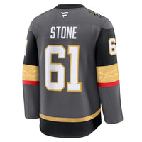 Vegas Golden Knights Mark Stone Gray Alternate Premium Jersey