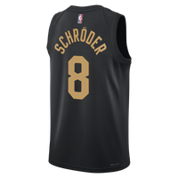 Cleveland Cavaliers Statement Edition Swingman Jersey - Black - Dennis Schröder