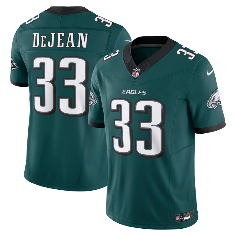 Philadelphia Eagles Cooper DeJean Midnight Green Team Vapor F.U.S.E. Limited Jersey