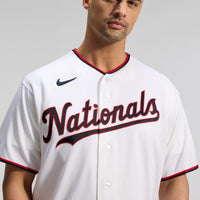 Washington Nationals White Home Authentic Jersey