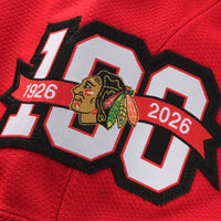 Chicago Blackhawks Red Centennial Premium Custom Jersey