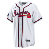Atlanta Braves Deion Sanders White Home Retired Player Replica Jersey