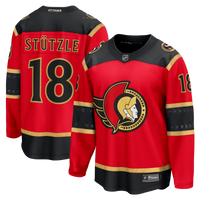 Ottawa Senators Tim Stutzle Red Alternate Breakaway Jersey
