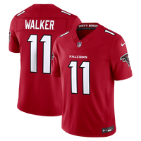 Atlanta Falcons Jalon Walker Red Team Vapor F.U.S.E. Stitched Limited Jersey