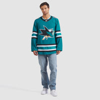San Jose Sharks Teal Home Premium Jersey