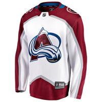 Colorado Avalanche White Away Breakaway Jersey