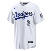 Fourth of July Los Angeles Dodgers Enrique Hernández White USA 250 Stadium Jersey