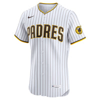 San Diego Padres Manny Machado White Home Elite Player Jersey
