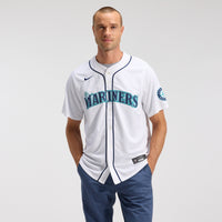 Seattle Mariners Cal Raleigh White Home Limited Player Jersey