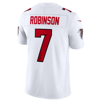 Atlanta Falcons Bijan Robinson White Vapor F.U.S.E. Stitched Limited Jersey