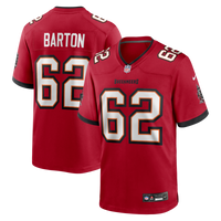 Graham Barton Pick No. 26 Red Player Game Jersey