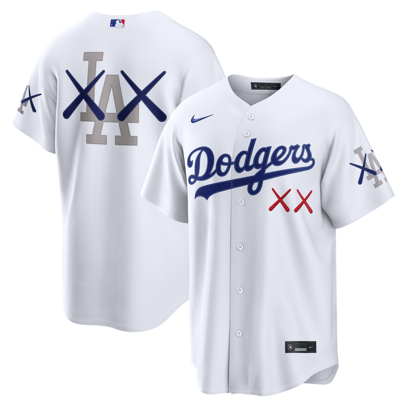 Los Angeles Dodgers x KAWS White Stadium Jersey