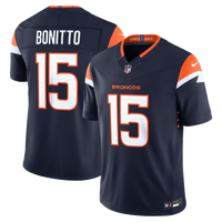 Denver Broncos Nik Bonitto Navy Alternate Vapor F.U.S.E. Stitched Limited Jersey