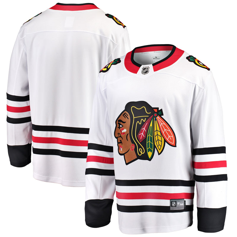 Chicago Blackhawks White Breakaway Away Jersey