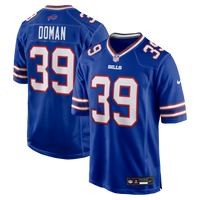 Buffalo Bills Tommy Doman Royal Team Game Jersey