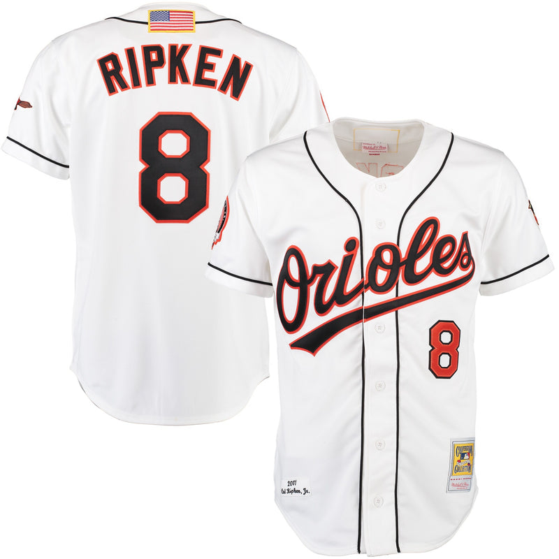 Baltimore Orioles Cal Ripken White Home Authentic Jersey