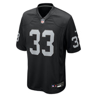 Las Vegas Raiders Jamal Adams Black Team Game Jersey