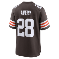 Cleveland Browns Tre Avery Brown Team Game Jersey