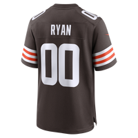 Cleveland Browns Carsen Ryan Brown Game Jersey