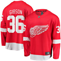 Detroit Red Wings John Gibson Red Home Breakaway Jersey
