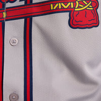 Atlanta Braves Ozzie Albies Gray Road Limited Player Jersey