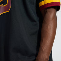Hail Raiser Washington Commanders Jayden Daniels Black Alternate Game Jersey