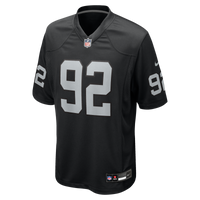 Las Vegas Raiders JJ Pegues Black Team Game Jersey