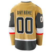Vegas Golden Knights Gold 2026 Stanley Cup Final Breakaway Custom Jersey