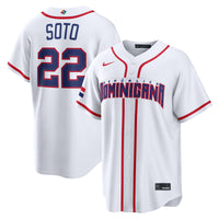 Dominican Republic Baseball Juan Soto White 2026 World Baseball Classic Home Stadium Jersey