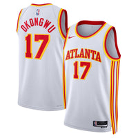 Atlanta Hawks Association Edition Swingman Jersey - White - Onyeka Okongwu
