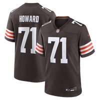 Cleveland Browns Tytus Howard Brown Team Game Jersey