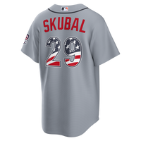 Fourth of July Detroit Tigers Tarik Skubal Gray USA 250 Stadium Jersey