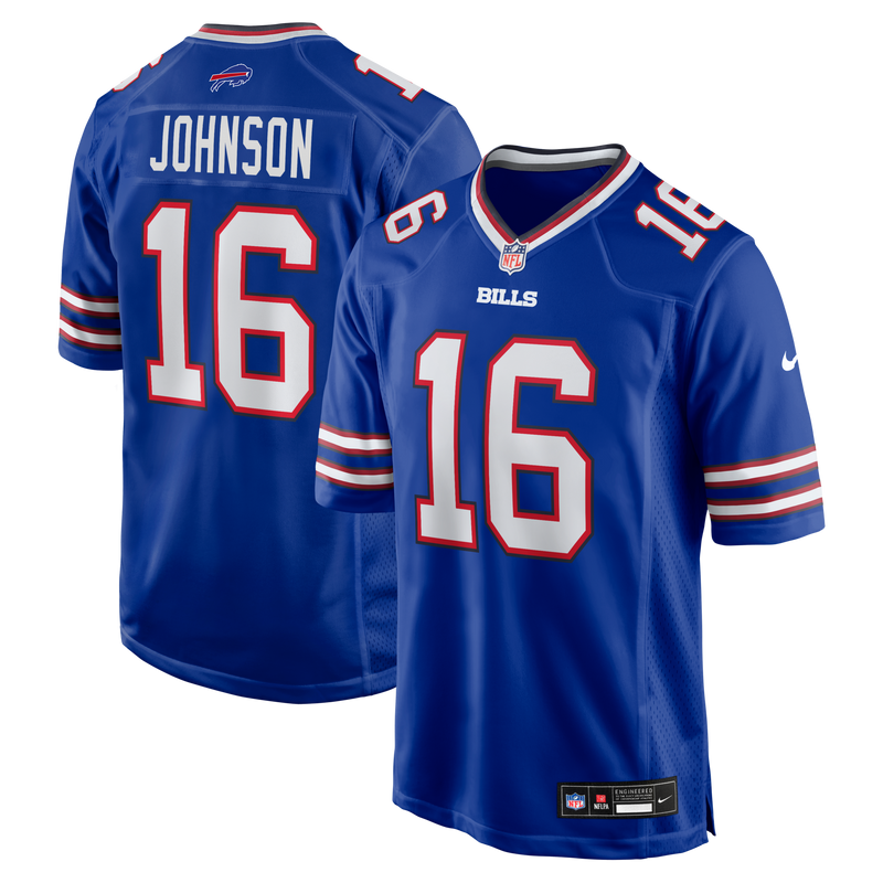 Buffalo Bills Xavier Johnson Royal Game Jersey