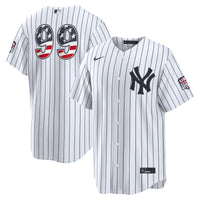Fourth of July New York Yankees Aaron Judge White USA 250 Stadium Jersey