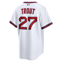 Los Angeles Angels Mike Trout White Alternate Replica Jersey