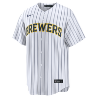 Milwaukee Brewers Christian Yelich White Alternate Replica Jersey
