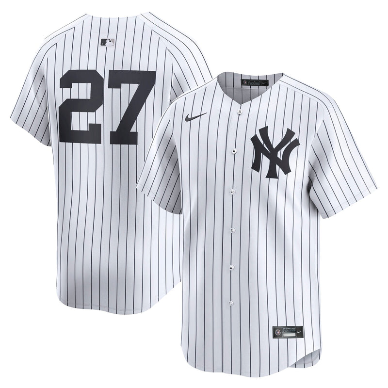 New York Yankees Giancarlo Stanton White Home Limited Player Jersey