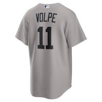 New York Yankees Anthony Volpe Gray Road Replica Jersey