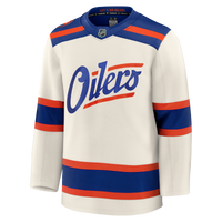 Edmonton Oilers Light Beige Alternate Premium Jersey