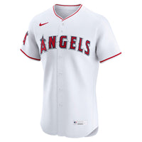Los Angeles Angels White Home Elite Jersey