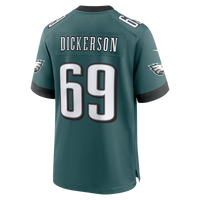 Philadelphia Eagles Landon Dickerson Midnight Green Team Game Jersey