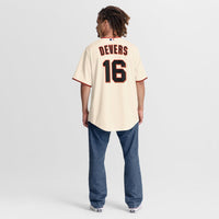 San Francisco Giants Rafael Devers Cream Home Replica Jersey